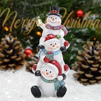 Amazon.com: Hodao Christmas Snowman Decorations Gift Winter